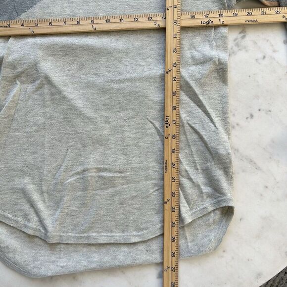 Title 9 SMARTWOOL Women's M Double Time Colorblock Crew Sweater Camel/Gray - Picture 7 of 10